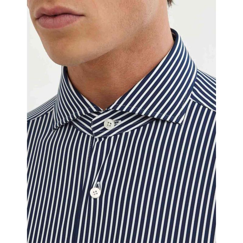 Twill Stripe Shirt - ACT521ML/81608 - XACUS