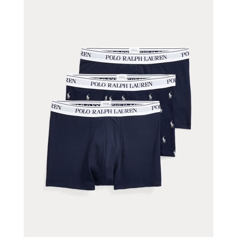 Classic Stretch-Cotton Trunk 3-Pack - 9@714830299058 - POLO RALPH LAUREN