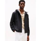 Logo Patch Hooded Jacket - MW0MW38905 - TOMMY HILFIGER