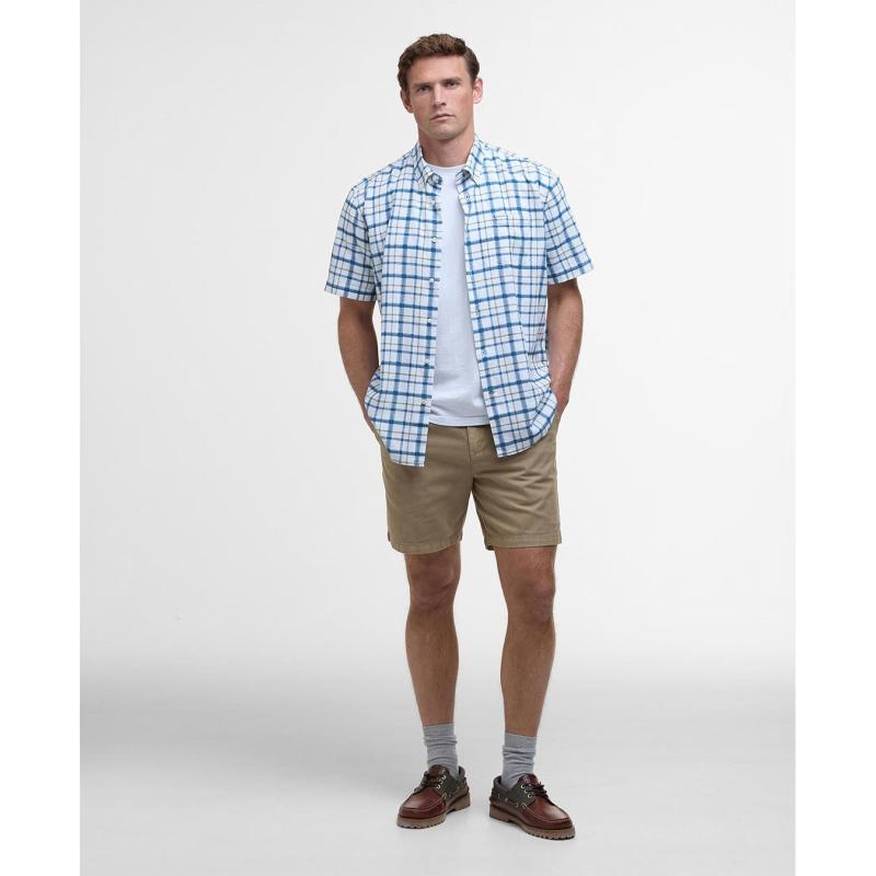 Glover Regular Short-Sleeved Shirt - MSH5567 - BARBOUR
