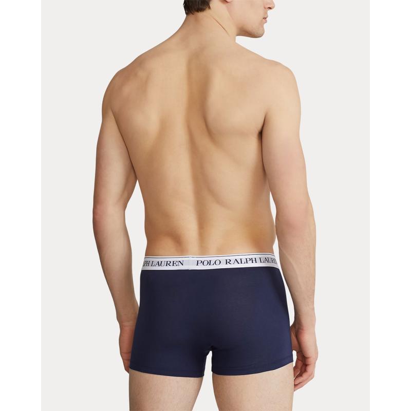 Classic Stretch-Cotton Trunk 3-Pack - 9@714830299058 - POLO RALPH LAUREN