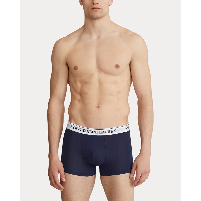 Classic Stretch-Cotton Trunk 3-Pack - 9@714830299058 - POLO RALPH LAUREN