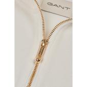 Ribbed Breton Half-Zip Sweatshirt - 3GW4200588 - GANT