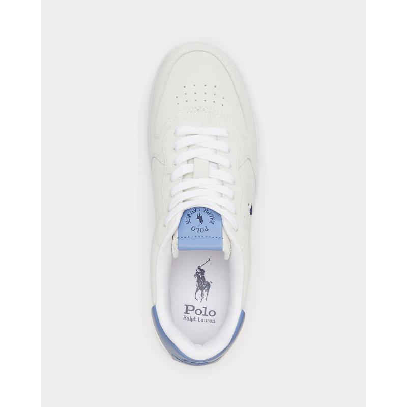Masters Court Suede Trainer - 809965086001 - POLO RALPH LAUREN