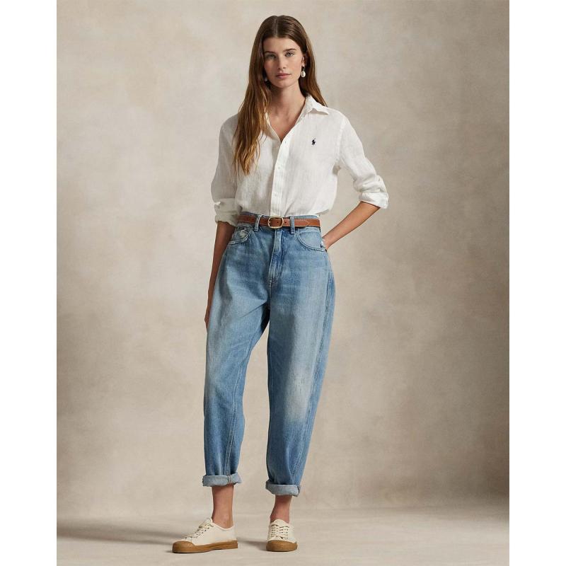Classic Fit Linen Shirt - 211970730001 - POLO RALPH LAUREN