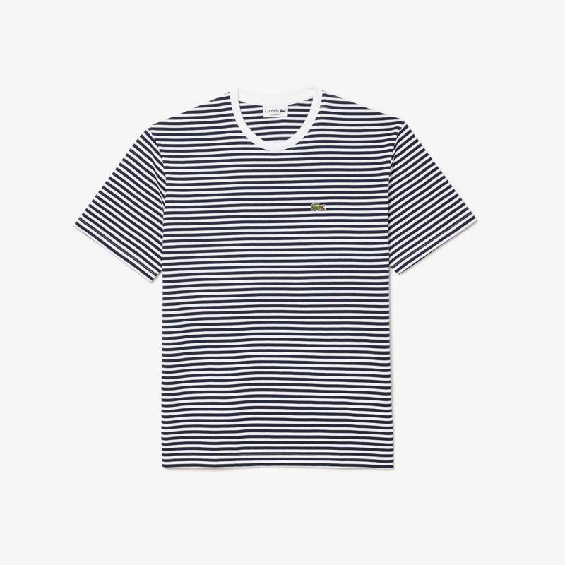 Striped Heavy Cotton T-shirt - 3TH9749 - LACOSTE