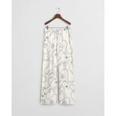 Relaxed Fit Sailing Print Drawstring Pants - 3GW4150359 - GANT