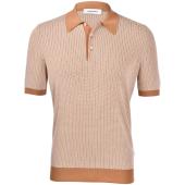 JACQUARD KNIT POLO - 43186/20736 - GRAN SASSO