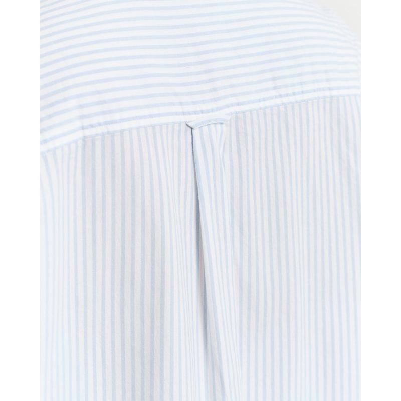 Oversized Striped Luxury Oxford Dress - 3GW4503399 - GANT