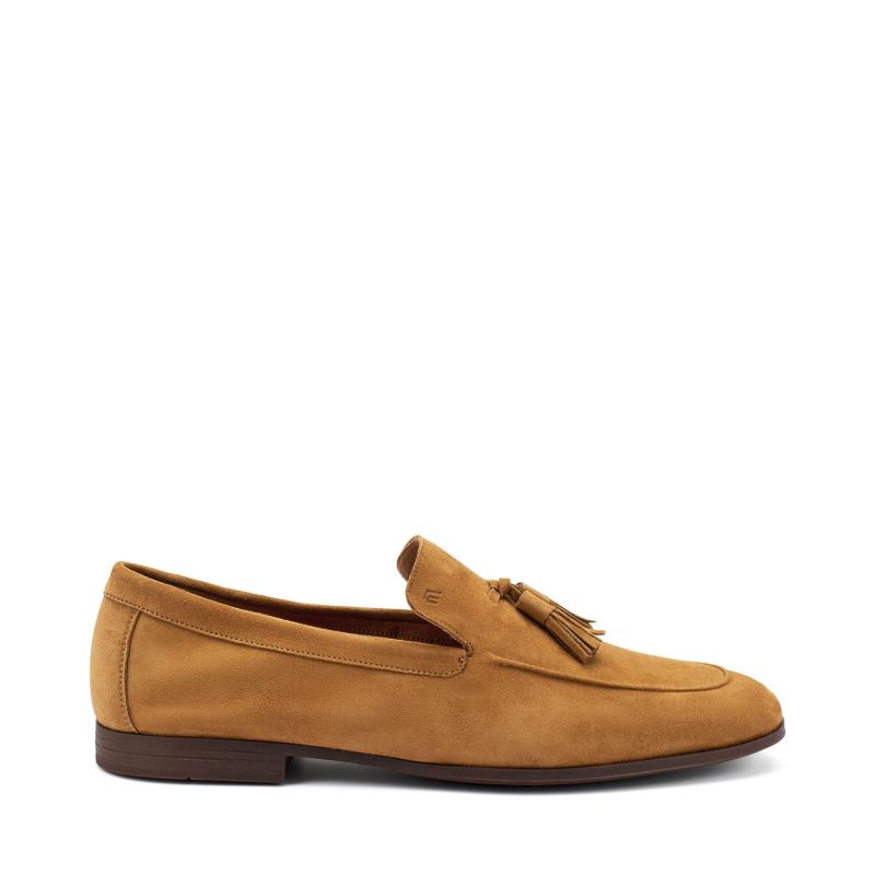 Suede loafers with tassel details - 9@34D4 - FRAU