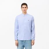 Men's Regular Fit Striped Cotton Shirt - 9@3CH2936 - LACOSTE