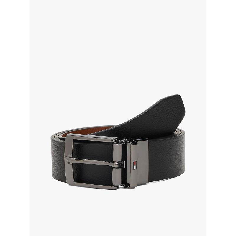 Reversible Square Buckle Leather Belt - AM0AM13173 - TOMMY HILFIGER
