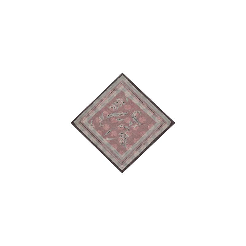 L.B.M. 1911 Geometric-print silk pocket square - 6575_59084/1 - L.Β.Μ. 1911