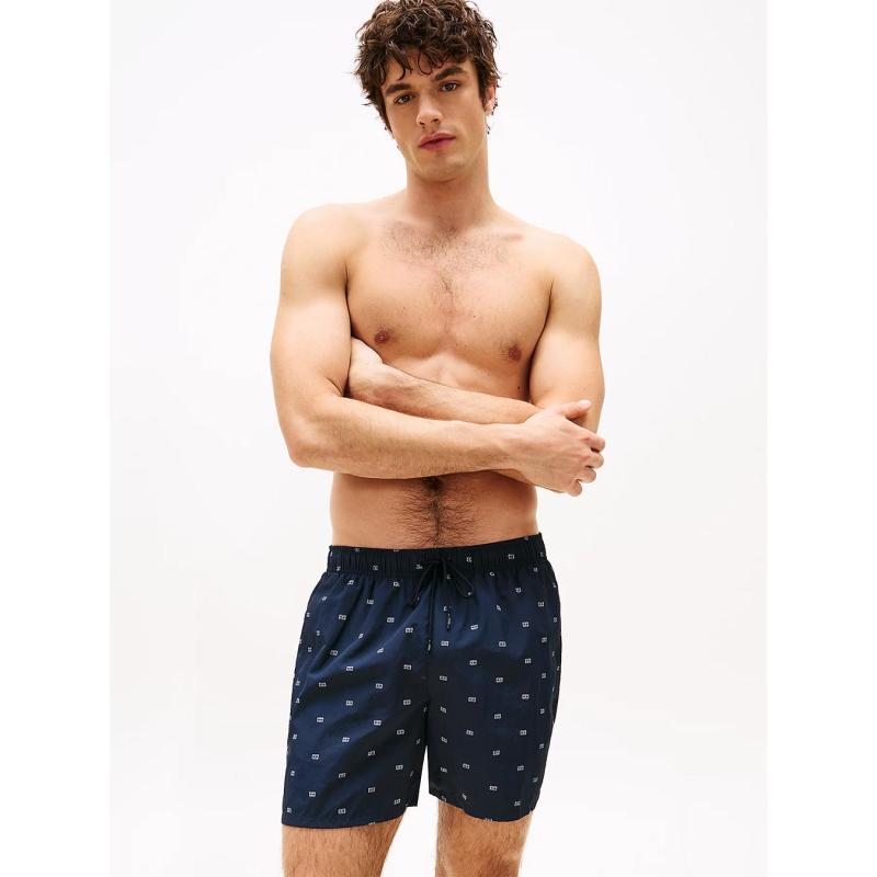 Print Mid Length Swim Trunks - UM0UM03491 - TOMMY HILFIGER