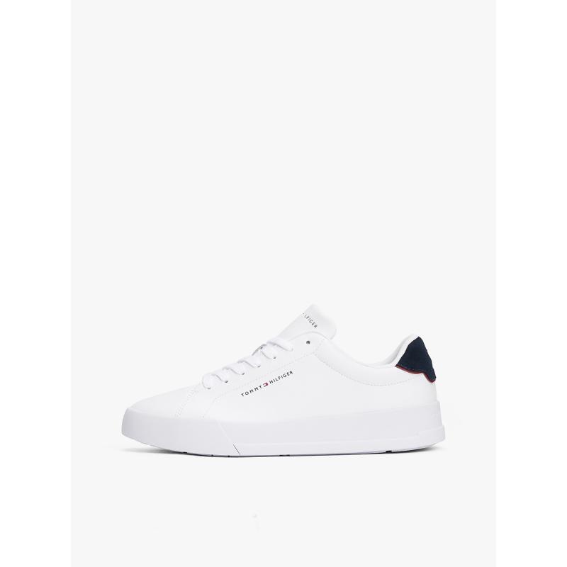 Contrast Heel Court Trainers - FM0FM05367 - TOMMY HILFIGER