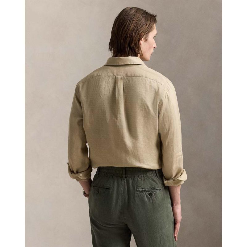 Lightweight Linen Shirt - 710966294016 - POLO RALPH LAUREN
