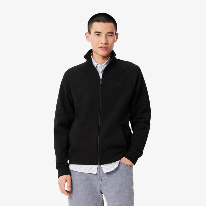 Double Face Jersey Zipped Sweatshirt - 3SH9559 - LACOSTE