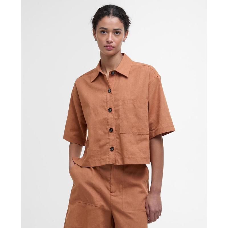 Cary Boxy Short-Sleeved Shirt - LSH1675 - BARBOUR
