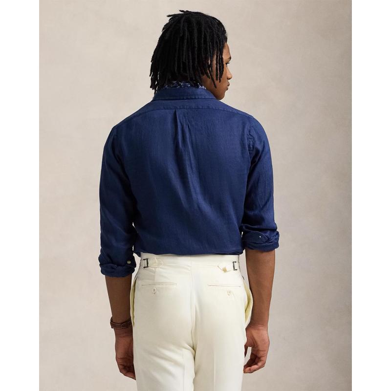 Lightweight Linen Shirt - 710966294006 - POLO RALPH LAUREN