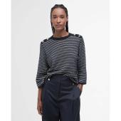 Macy Striped Crew Neck Jumper - LKN1498 - BARBOUR