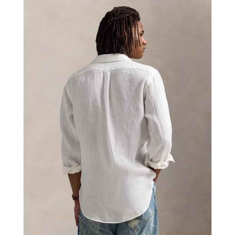 Lightweight Linen Shirt - 710966294003 - POLO RALPH LAUREN