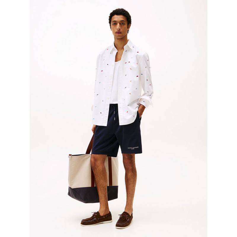 Logo Sweat Shorts - MW0MW38698 - TOMMY HILFIGER