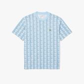 Men's Monogram Cotton T-Shirt - 3TH2831 - LACOSTE