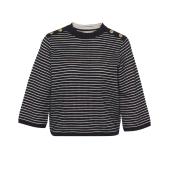 Macy Striped Crew Neck Jumper - LKN1498 - BARBOUR