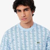 Men's Monogram Cotton T-Shirt - 3TH2831 - LACOSTE