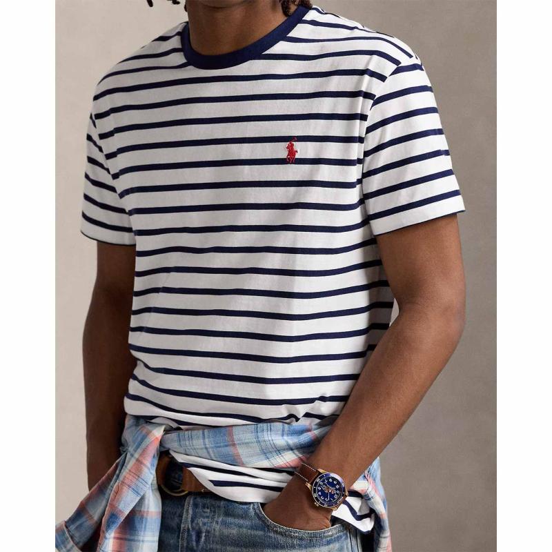 Classic Fit Striped Jersey T-Shirt - 710938134004 - POLO RALPH LAUREN