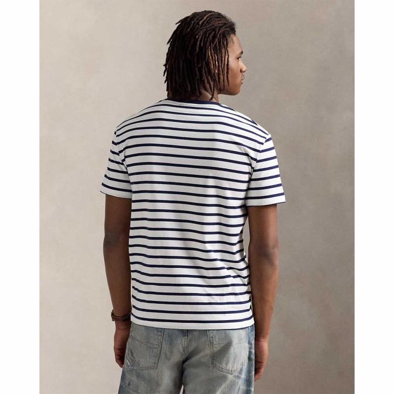 Classic Fit Striped Jersey T-Shirt - 710938134004 - POLO RALPH LAUREN