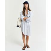 Oversized Striped Luxury Oxford Dress - 3GW4503399 - GANT