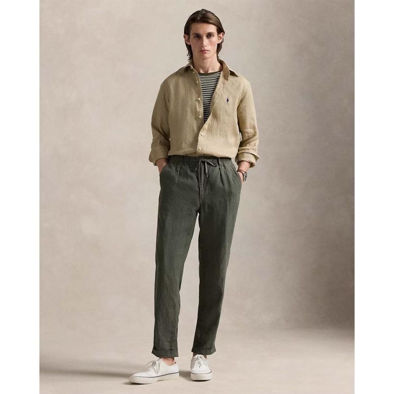 Lightweight Linen Shirt - 710966294016 - POLO RALPH LAUREN