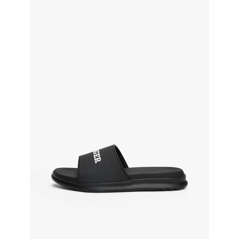 Textured Logo Pool Slides - FM0FM05430 - TOMMY HILFIGER