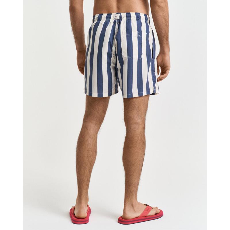 Block Stripe Swim Shorts - 3G922516006 - GANT