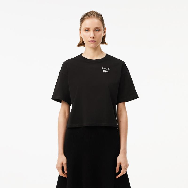 Cotton Logo T-shirt - 3TF2523 - LACOSTE