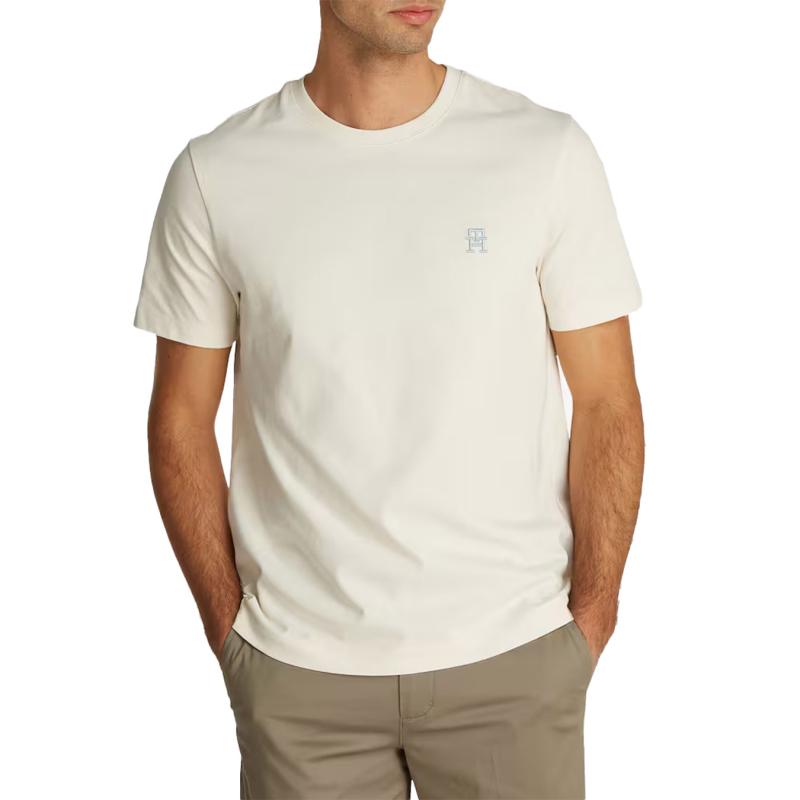 Contrast TH Monogram Embroidery T-Shirt - MW0MW39256 - TOMMY HILFIGER