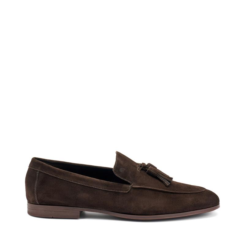 Suede loafers with tassel details - 9@34D4 - FRAU
