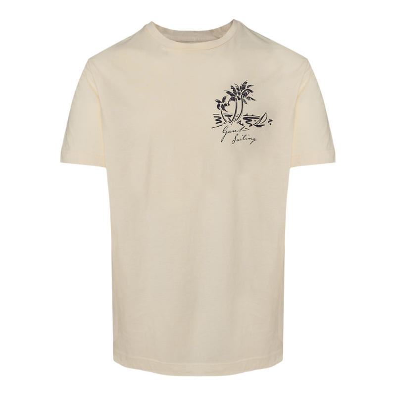 GANT SUNFADED PRINTED TSHIRT - 3G2003322