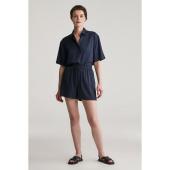 Relaxed Fit Linen Blend Pull-On Shorts - 3GW4020126 - GANT