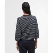 Macy Striped Crew Neck Jumper - LKN1498 - BARBOUR