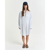 Oversized Striped Luxury Oxford Dress - 3GW4503399 - GANT