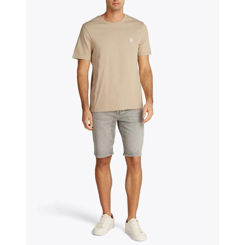 Contrast TH Monogram Embroidery T-Shirt - MW0MW39256 - TOMMY HILFIGER