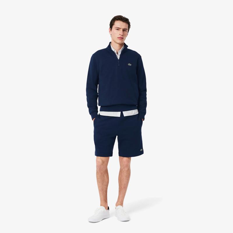 Men's Regular Fit Fleece Shorts - 3GH9860 - LACOSTE