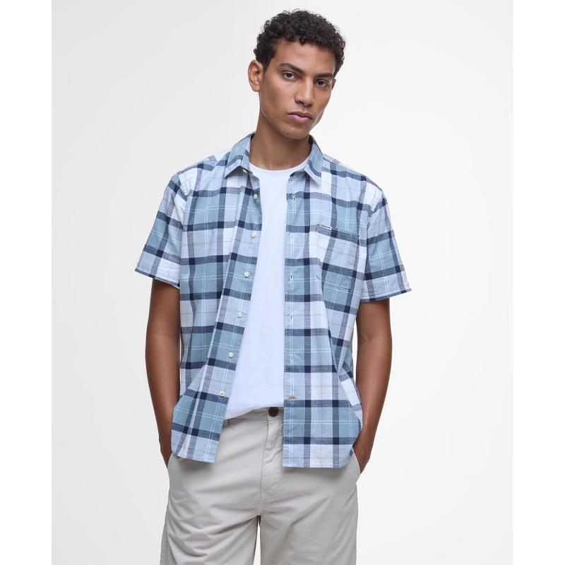Gordon Short-Sleeved Tailored Shirt - MSH5300 - BARBOUR