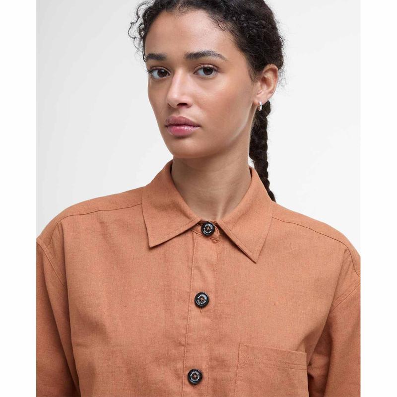 Cary Boxy Short-Sleeved Shirt - LSH1675 - BARBOUR