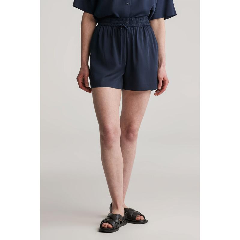 Relaxed Fit Linen Blend Pull-On Shorts - 3GW4020126 - GANT