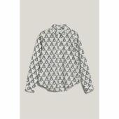 Rope Print Cotton Shirt - 3GW4300460 - GANT