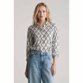Rope Print Cotton Shirt - 3GW4300460 - GANT