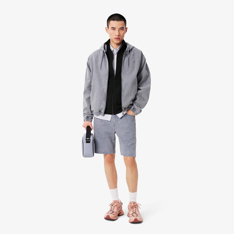 Double Face Jersey Zipped Sweatshirt - 3SH9559 - LACOSTE